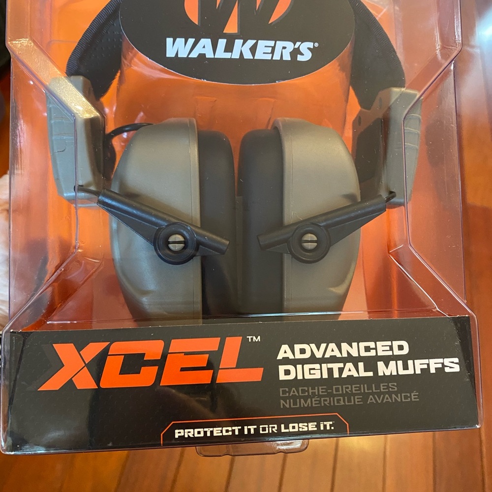 Walkers XCEL 100 Digital Electronic Shooting Hearing Protection Muff